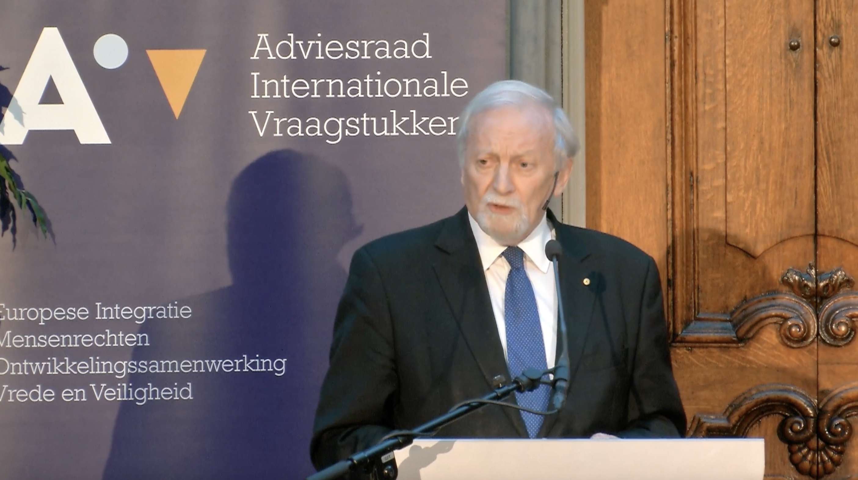 Image for video: AIV Wellenstein-lezing 2022 - prof. Gareth Evans