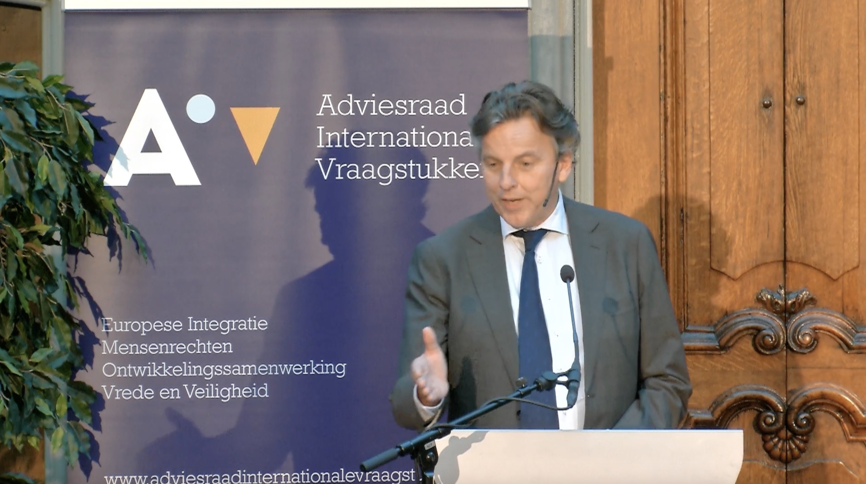 Afbeelding bij video: AIV Wellenstein-lezing 2022 - Opening