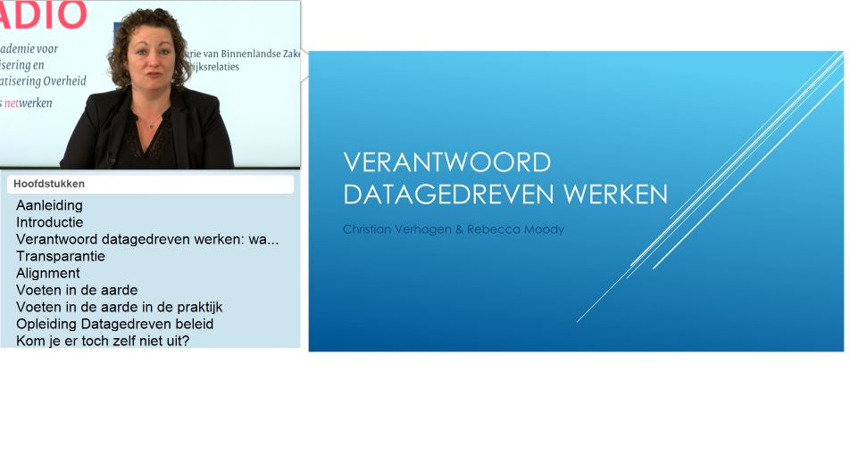 Afbeelding bij video: Webinar Verantwoord datagedreven werken