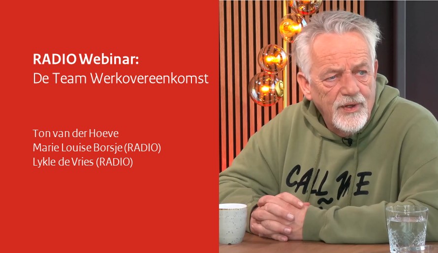 Afbeelding bij video: RADIO Webinar: De Team Werkovereenkomst