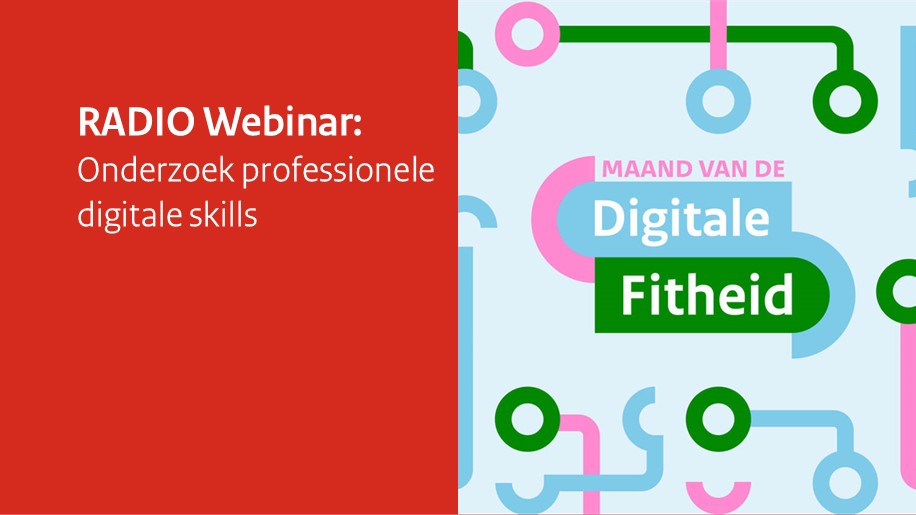 Afbeelding bij video: RADIO Webinar: Onderzoek professionele digitale skills