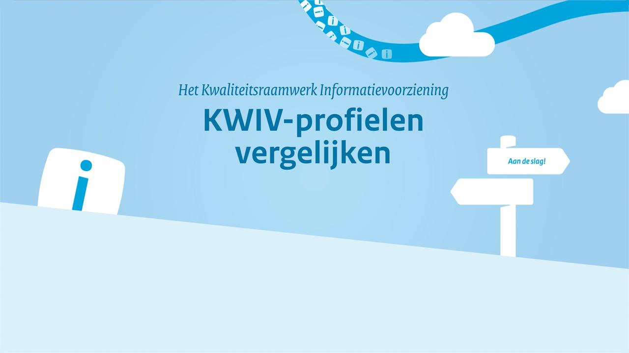 Afbeelding bij video: KWIV-profielen vergelijken