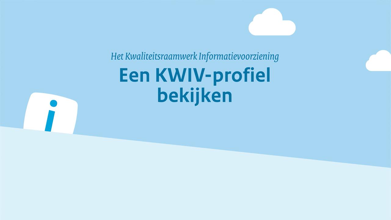 Afbeelding bij video: Een KWIV-profiel bekijken