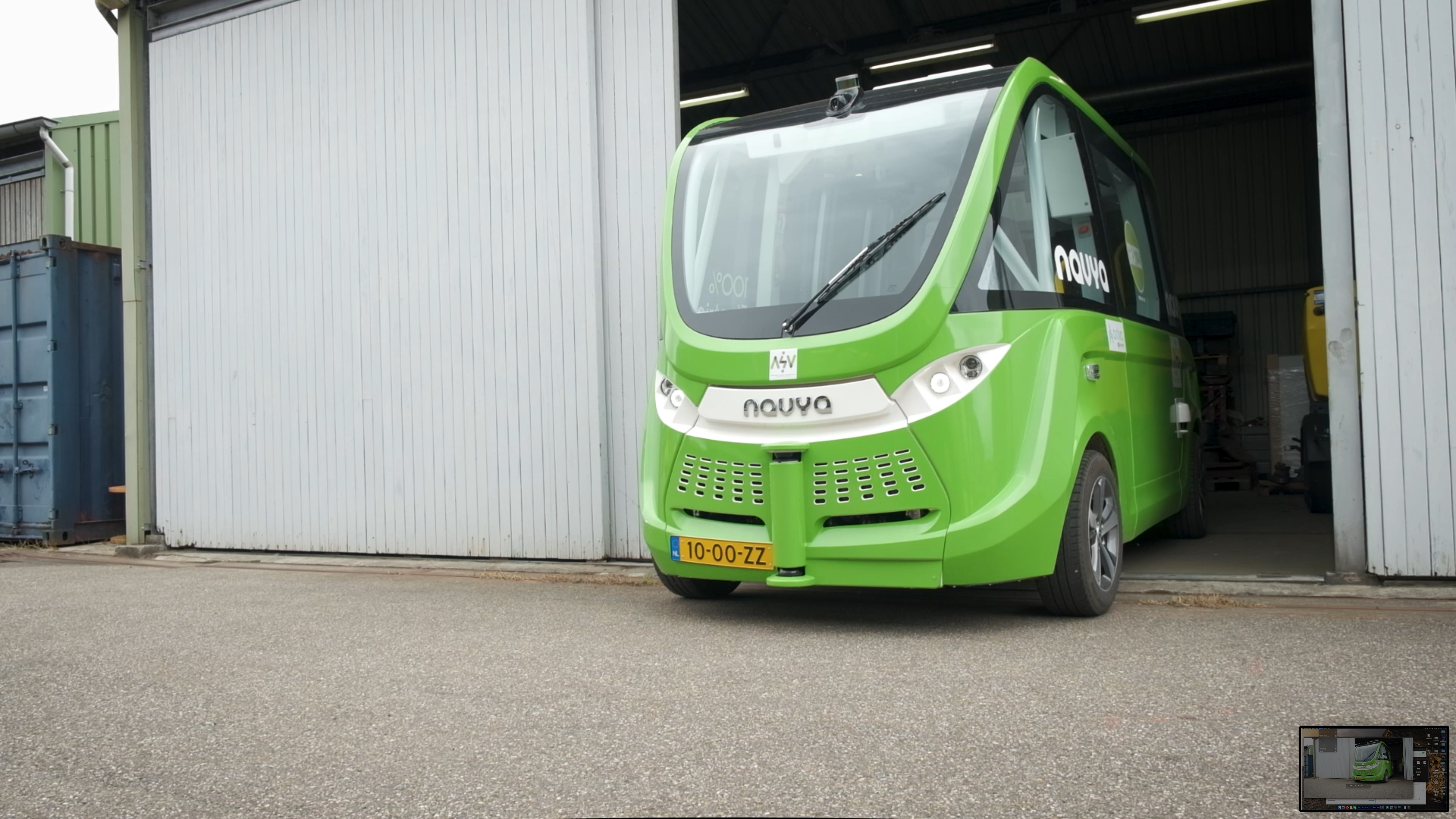 Afbeelding bij video: Toepassingen van 5G | Zorgeloos reizen met een autonome shuttle