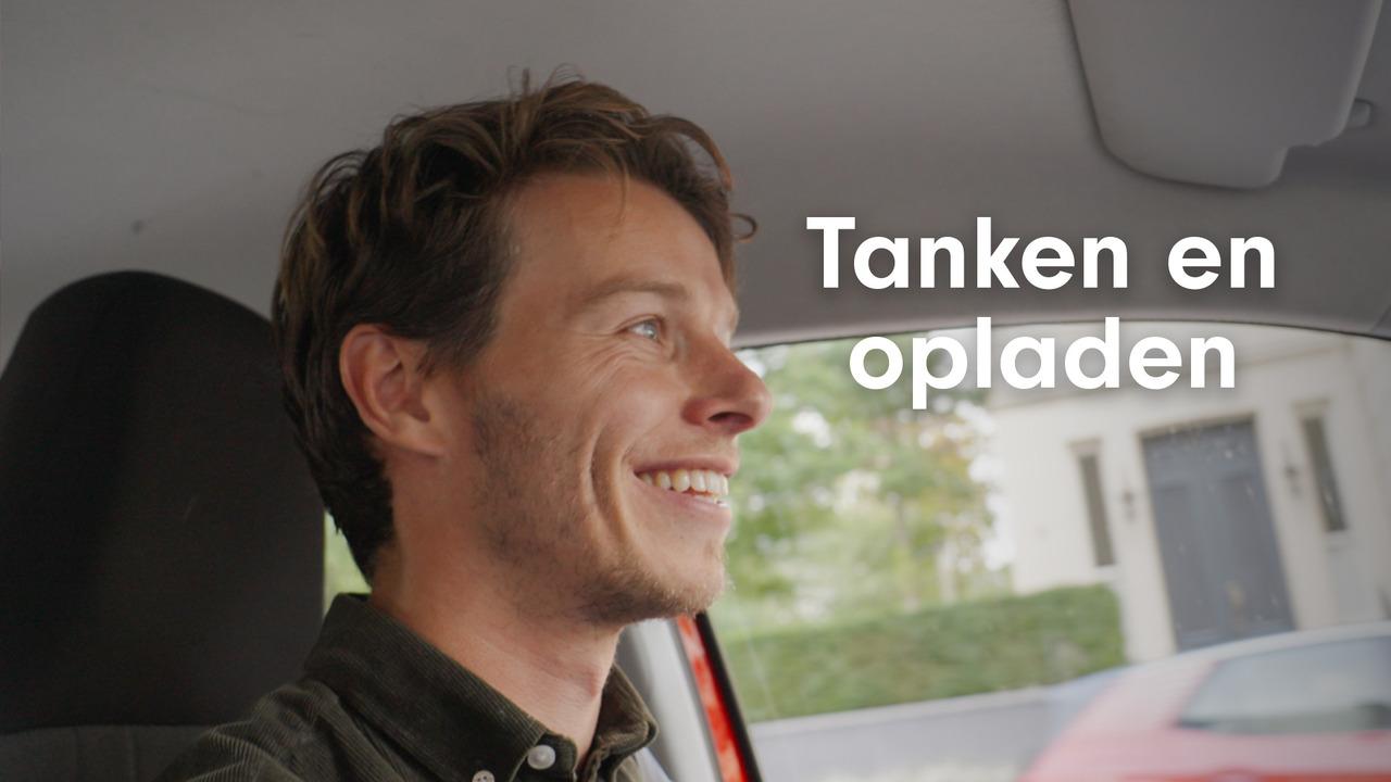 Afbeelding bij video: Tanken en opladen: erg makkelijk!