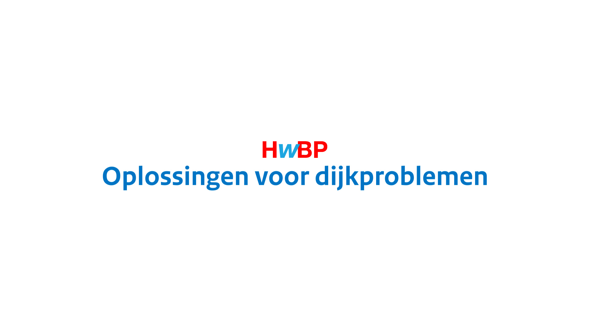 Afbeelding bij video: Oplossingen voor dijkproblemen