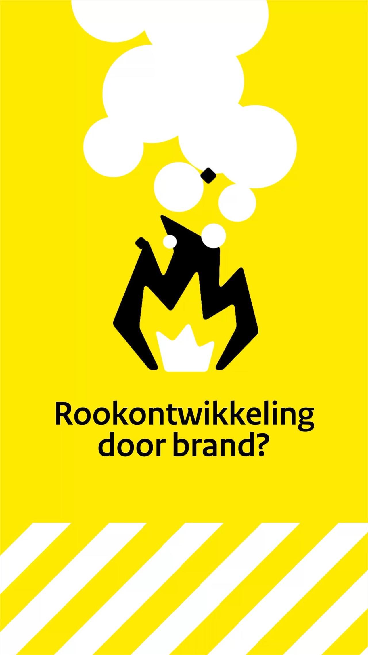 Afbeelding bij video: NL-Alert Flexlaag | Story/reels brand met rook (9x16)