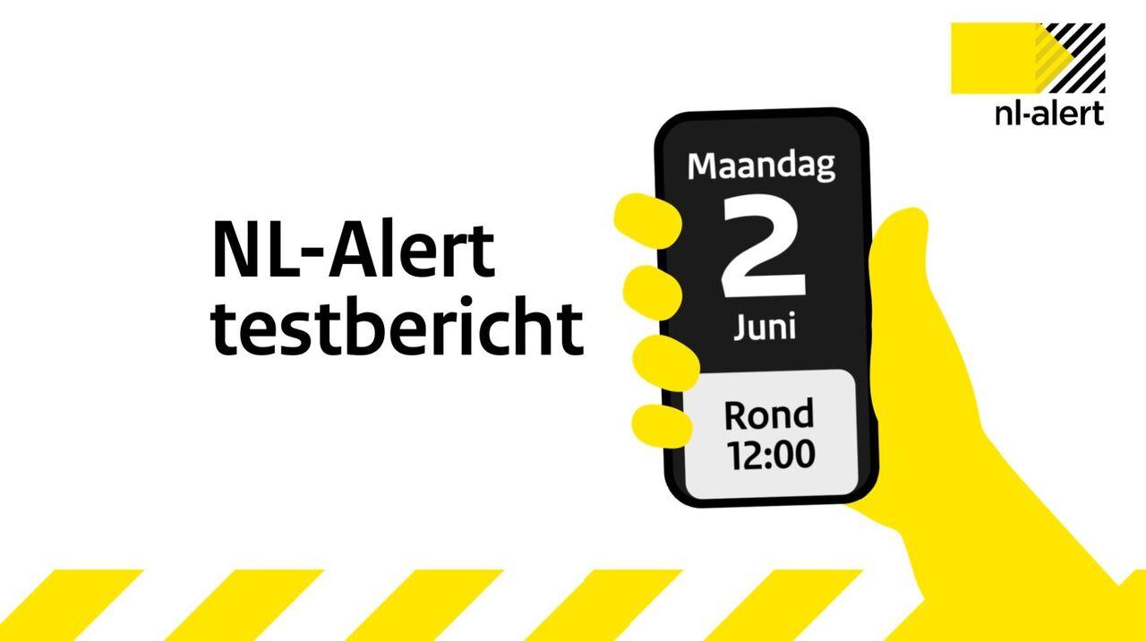 Afbeelding bij video: NL-Alert Testbericht 2 juni 2025 - formaat 16x9