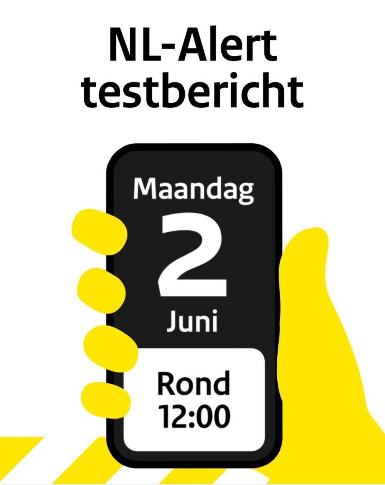 Afbeelding bij video: NL-Alert Testbericht 2 juni 2025 - formaat 4x5