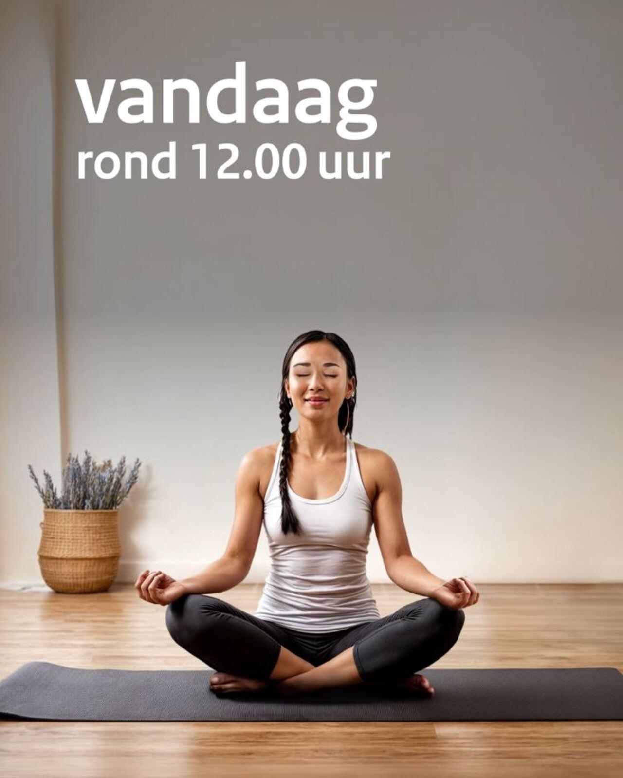Afbeelding bij video: NL-Alert Testbericht yoga - vandaag | formaat 4x5