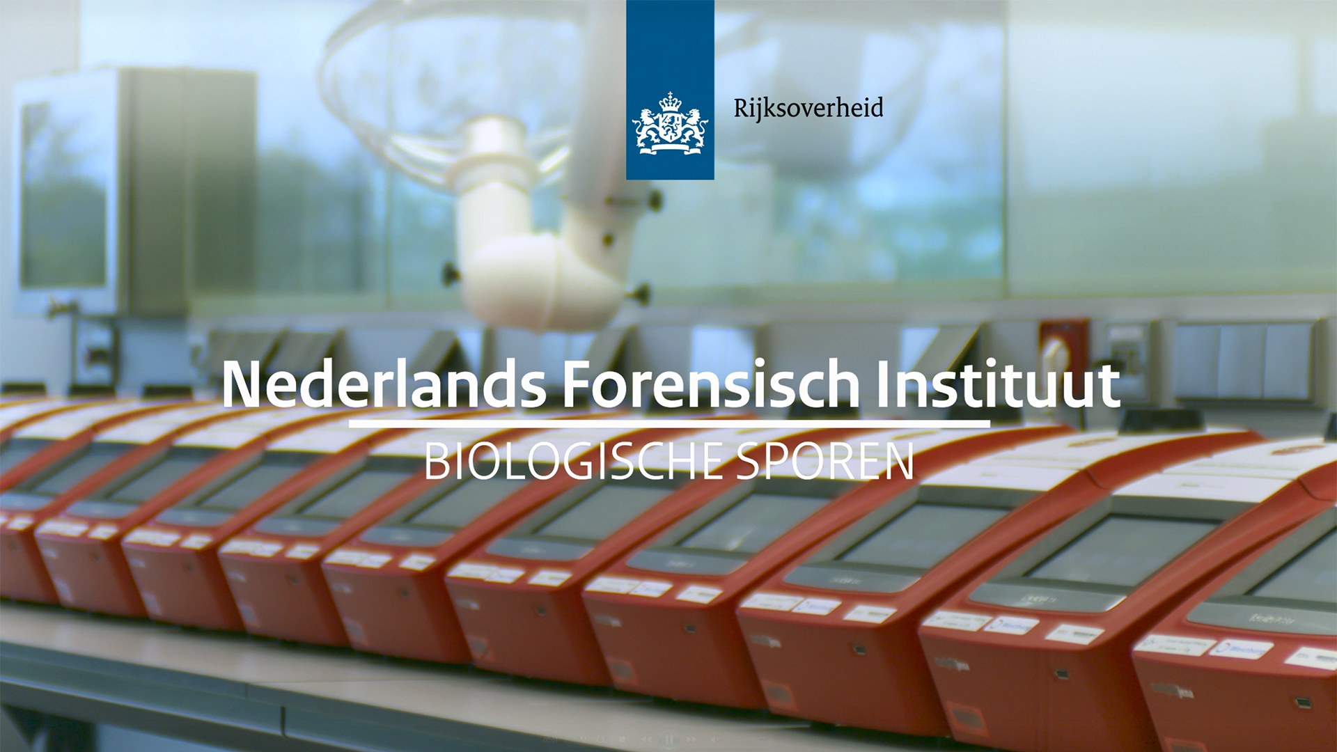 Afbeelding bij video: DNA-onderzoek bij het NFI