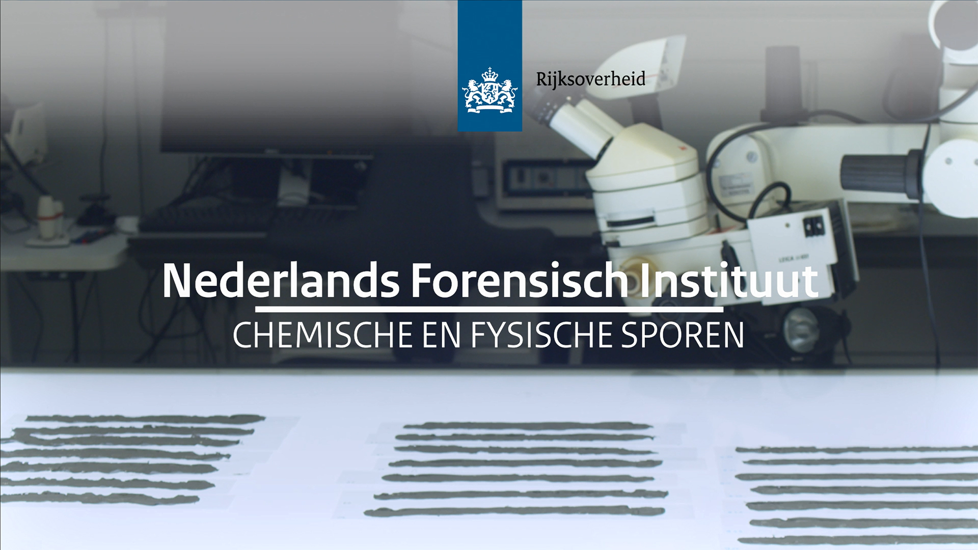 Afbeelding bij video: Onderzoek naar chemische en fysische sporen bij het NFI