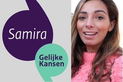 Afbeelding bij video: Vlogster Samira El Idrissi bij de Staat van het Onderwijs 2019