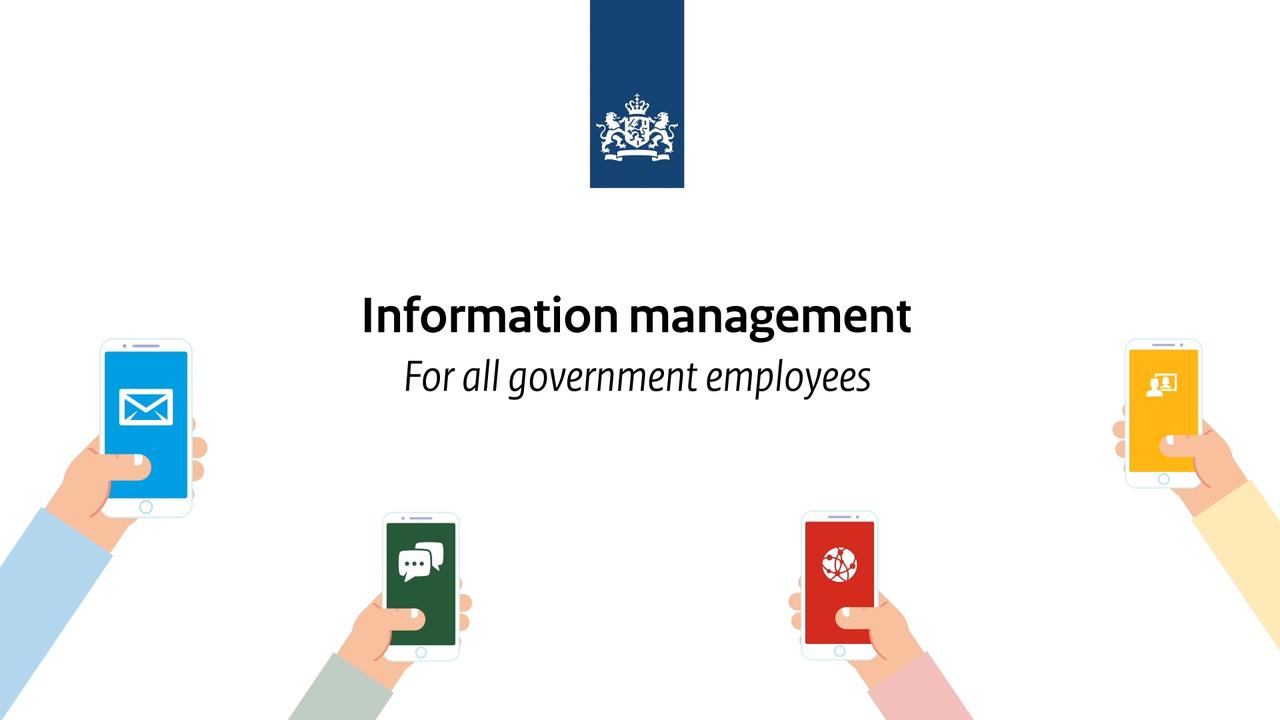 Afbeelding bij video: Information management - Take it home!