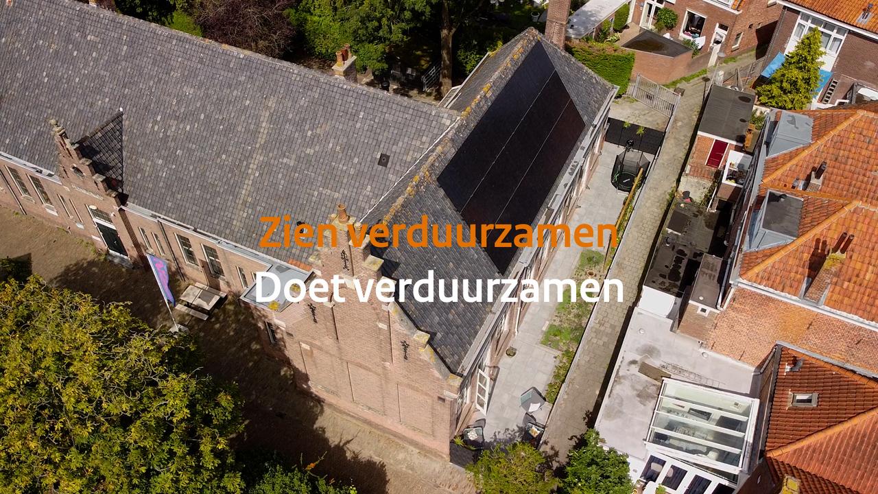 Afbeelding bij video: Zien verduurzamen doet verduurzamen - Flexibel toekomstklaar maken van monumenten