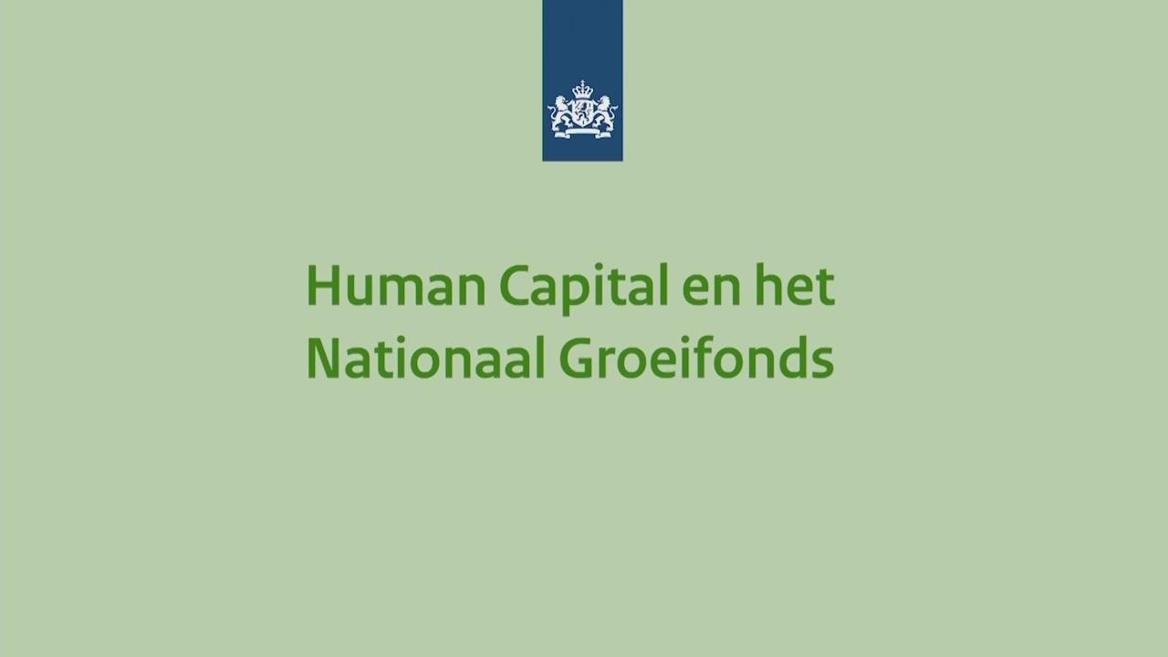 Afbeelding bij video: Video Human Capital en het Nationaal Groeifonds