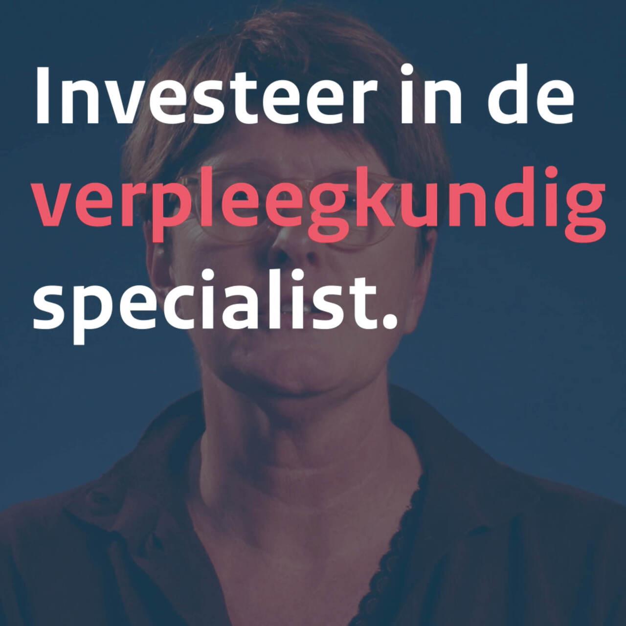 Afbeelding bij video: Testimonial Sandra Bossmann - Verpleegkundig specialist